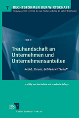 Treuhandschaft an Unternehmen und Unternehmensanteilen - Siegfried Eden