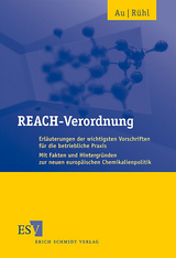 REACH-Verordnung - Michael Au, Reinhold R&uuml;hl