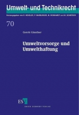 Umweltvorsorge und Umwelthaftung - Gerrit G&uuml;nther