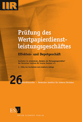 Pr&uuml;fung des Wertpapierdienstleistungsgesch&auml;ftes -  DIIR &ndash; Arbeitskreis "Revision des Wertpapierhandelsgesch&auml;ftes"