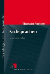 Fachsprachen - Roelcke, Thorsten