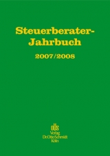 Steuerberater-Jahrbuch / 2007/2008. Zugleich Bericht &uuml;ber den 59. Fachkongress der Steuerberater K&ouml;ln, 23. und 24. Oktober 2007 - 