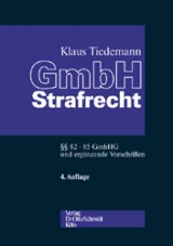 GmbH-Strafrecht Kommentar - Klaus Tiedemann