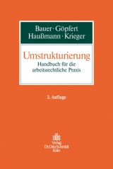 Umstrukturierung - Bauer, Jobst H; Göpfert, Burkard; Haußmann, Katrin; Krieger, Steffen