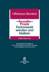 Fachanwalt werden und bleiben - Susanne Offermann-Burckart