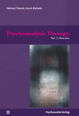 Psychoanalytic Therapy - Helmut Thom&auml;, Horst K&auml;chele