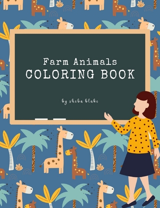Farm Animals Coloring Book for Kids Ages 3+ (Printable Version)