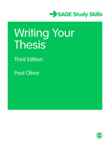Writing Your Thesis - Paul Oliver