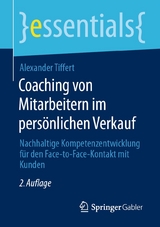 Coaching von Mitarbeitern im pers&ouml;nlichen Verkauf - Alexander Tiffert