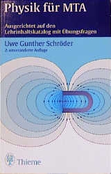 Physik f&uuml;r MTA - Uwe G Schr&ouml;der