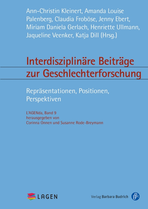Interdisziplinäre Beiträge zur Geschlechterforschung - 
