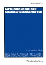 Methodologie der Sozialwissenschaften - Opp, Karl D