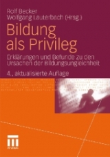Bildung als Privileg - 