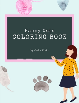 Happy Cats Coloring Book for Kids Ages 3+ (Printable Version)