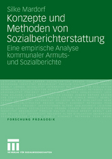 Konzepte und Methoden von Sozialberichterstattung - Silke Mardorf