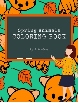 Spring Animals Coloring Book for Kids Ages 3+ (Printable Version)