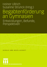 Begabtenf&ouml;rderung an Gymnasien - 
