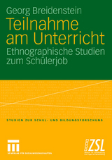 Teilnahme am Unterricht - Georg Breidenstein
