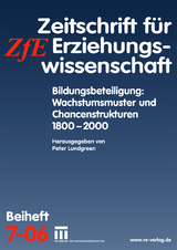 Bildungsbeteiligung: Wachstumsmuster und Chancenstrukturen 1800 - 2000 - 