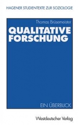 Qualitative Forschung - Thomas Br&uuml;semeister