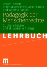 P&auml;dagogik der Menschenrechte - Volker Lenhart