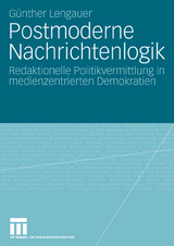 Postmoderne Nachrichtenlogik - G&uuml;nther Lengauer