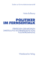 Politiker im Fernsehtalk - Heike Bu&szlig;kamp