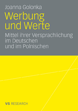 Werbung und Werte - Joanna Golonka