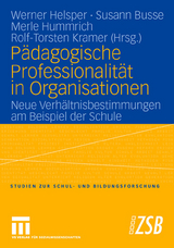P&auml;dagogische Professionalit&auml;t in Organisationen - 