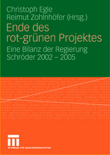 Ende des rot-gr&uuml;nen Projekts - 