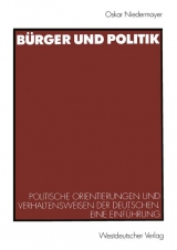 B&uuml;rger und Politik - Oskar Niedermayer