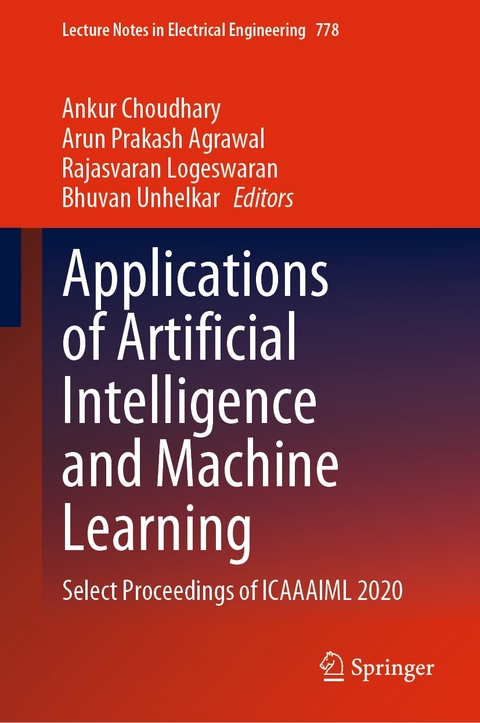 Applications of Artificial Intelligence and Machine Learning - 