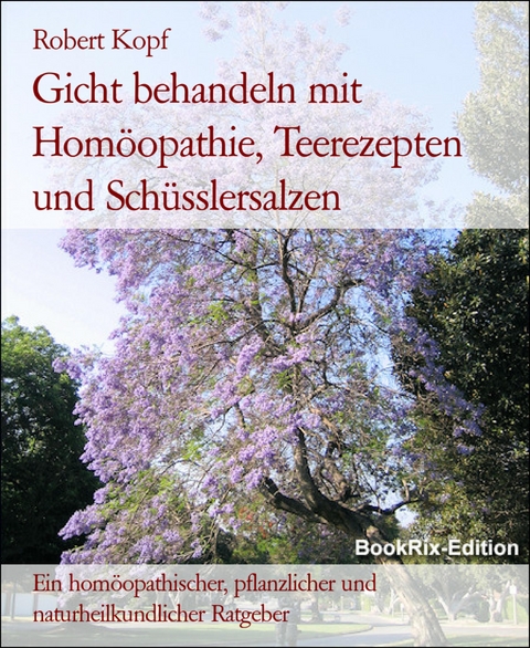 Gicht behandeln mit Hom&ouml;opathie, Teerezepten und Sch&uuml;sslersalzen - Robert Kopf