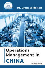Operations Management in China - Craig Seidelson