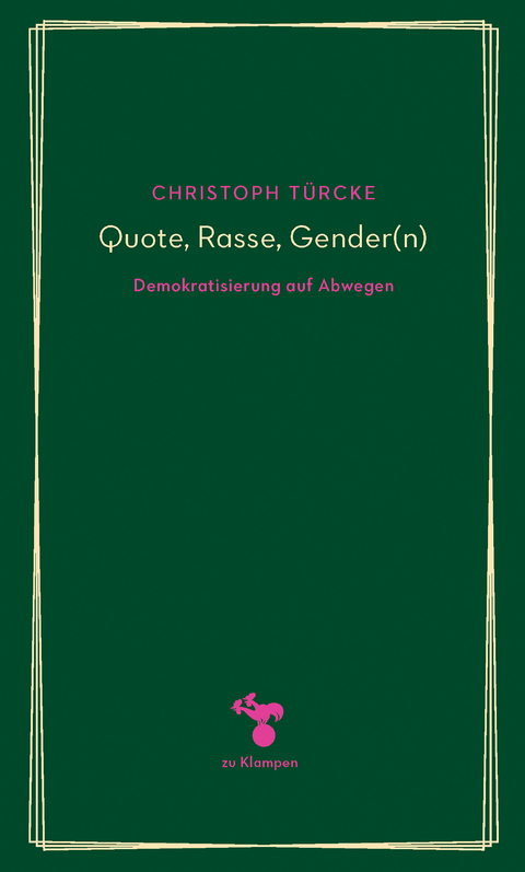 Quote, Rasse, Gender(n) - Christoph T&uuml;rcke