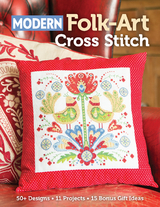 Modern Folk-Art Cross Stitch -  Immediate Media