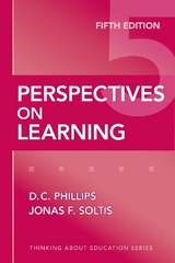 Perspectives on Learning - Phillips, D.C.; Soltis, Jonas F.