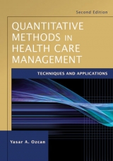 Quantitative Methods in Health Care Management - Ozcan, Yasar A.