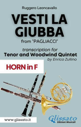 (Horn part) Vesti la giubba - Tenor & Woodwind Quintet