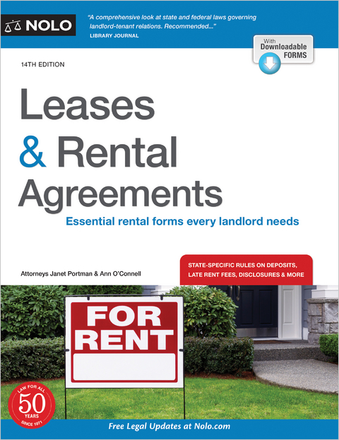 Leases & Rental Agreements - Janet Portman, Ann O&rsquo;Connell