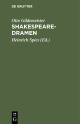 Shakespearedramen - Otto Gildemeister