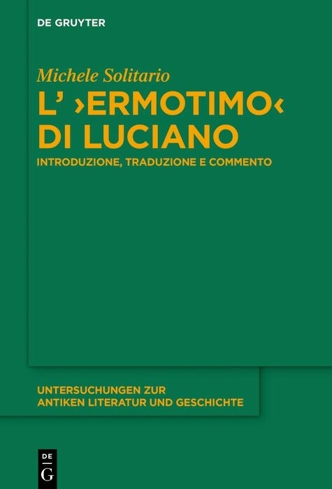 L&rsquo; &rsaquo;Ermotimo&lsaquo; di Luciano - Michele Solitario