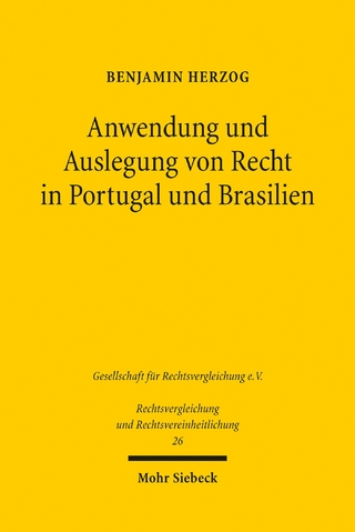 Anwendung und Auslegung von Recht in Portugal und Brasilien