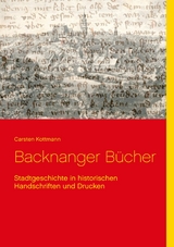 Backnanger B&uuml;cher - Carsten Kottmann