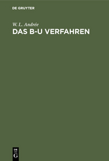 Das B-U Verfahren - W. L. Andr&eacute;e