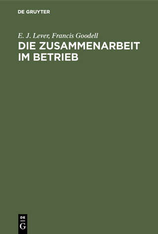 Die Zusammenarbeit im Betrieb