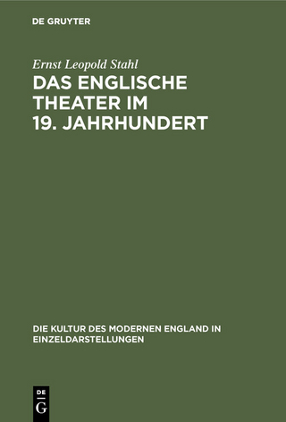 Das englische Theater im 19. Jahrhundert