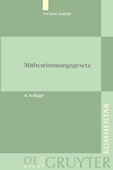 Mitbestimmungsgesetz - Thomas Raiser