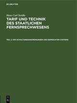 Die Schaltungsanordnungen des gemischten Systems - Hans Carl Steidle