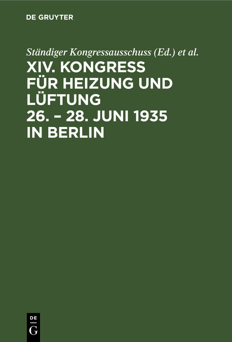 26.–28. Juni 1935, Berlin - 